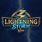 Lightning Storm Game Logo